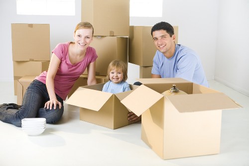 Professional office relocation team in Mayfair